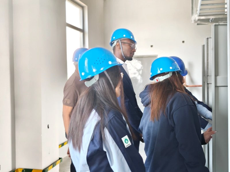 African Client Delegation Visits Our Company to Inspect the "Sanmu" Chemical Project Construction