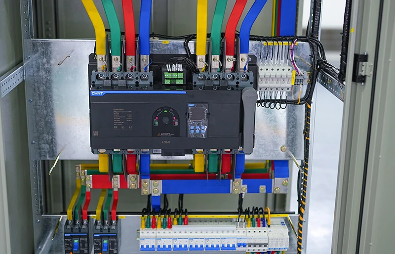 Three Phase  ATS Double Electrical Power Distribution Board