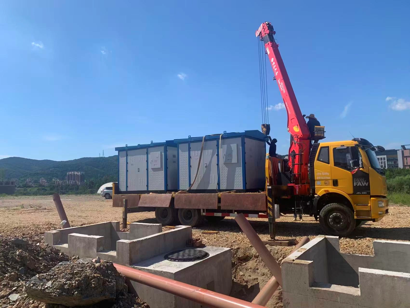 Install Transformer Subsation