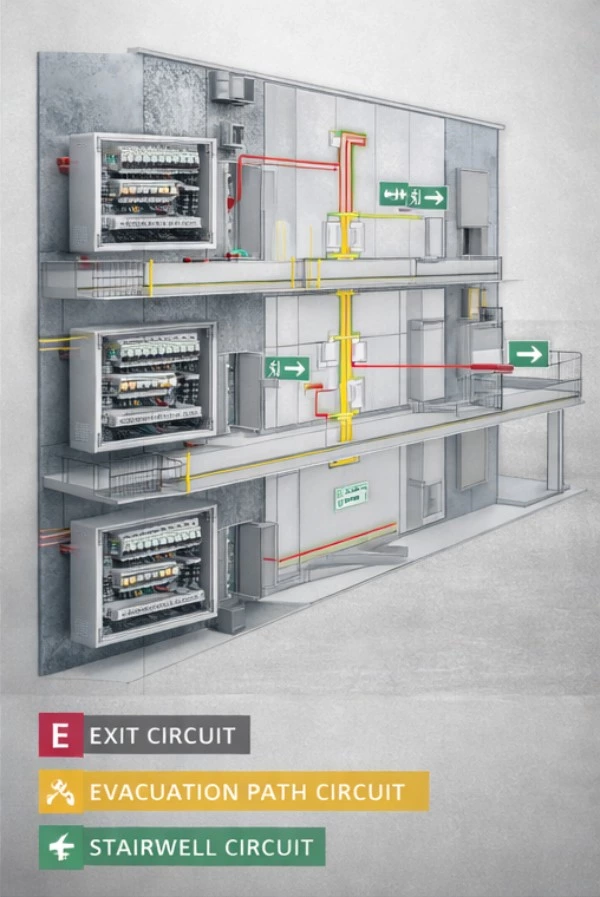 Emergency Lighting Distribution Box