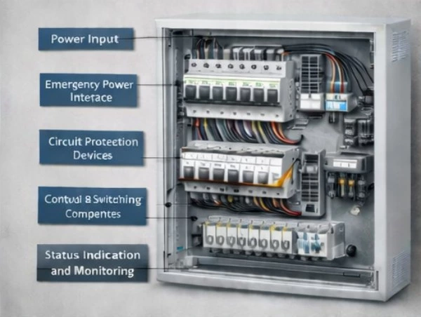 Emergency Lighting Distribution Box