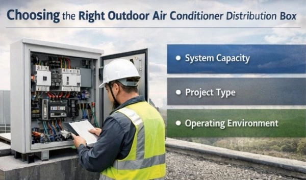 Outdoor Air Conditioner Distribution Box: Reliable Power Supply Solutions for Outdoor HVAC Systems
