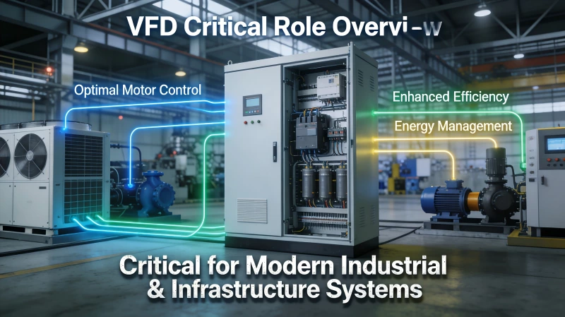 VFD Power Distribution Electric Cabinet