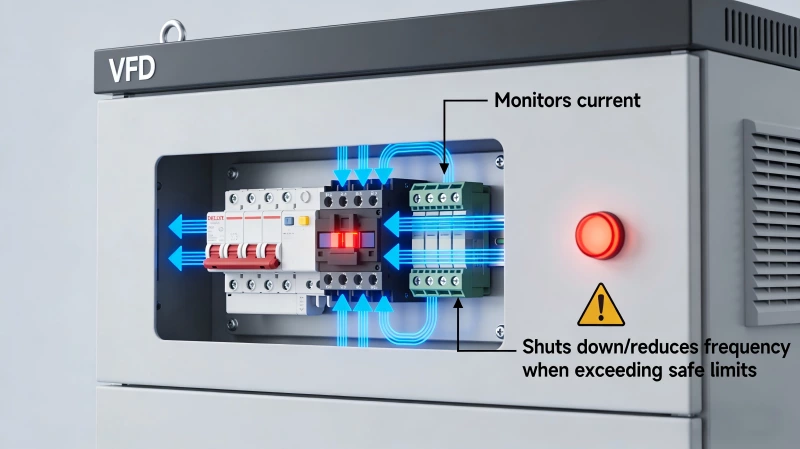 VFD Power Distribution Electric Cabinet