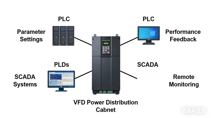 VFD Power Distribution Electric Cabinet
