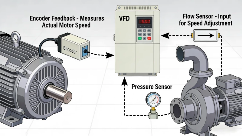 VFD Power Distribution Electric Cabinet