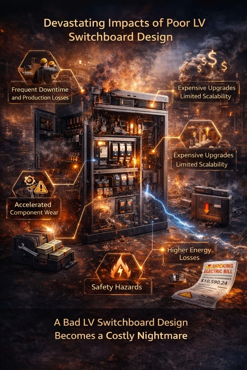 LV Switchboard Design: Powerful Reliability Without Cost Overruns
