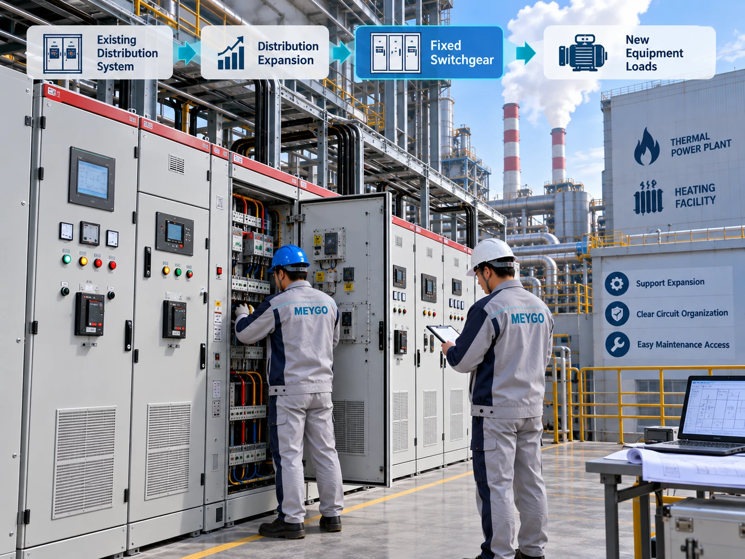 Power Plant Electrical Retrofit: Proven Expansion Solution