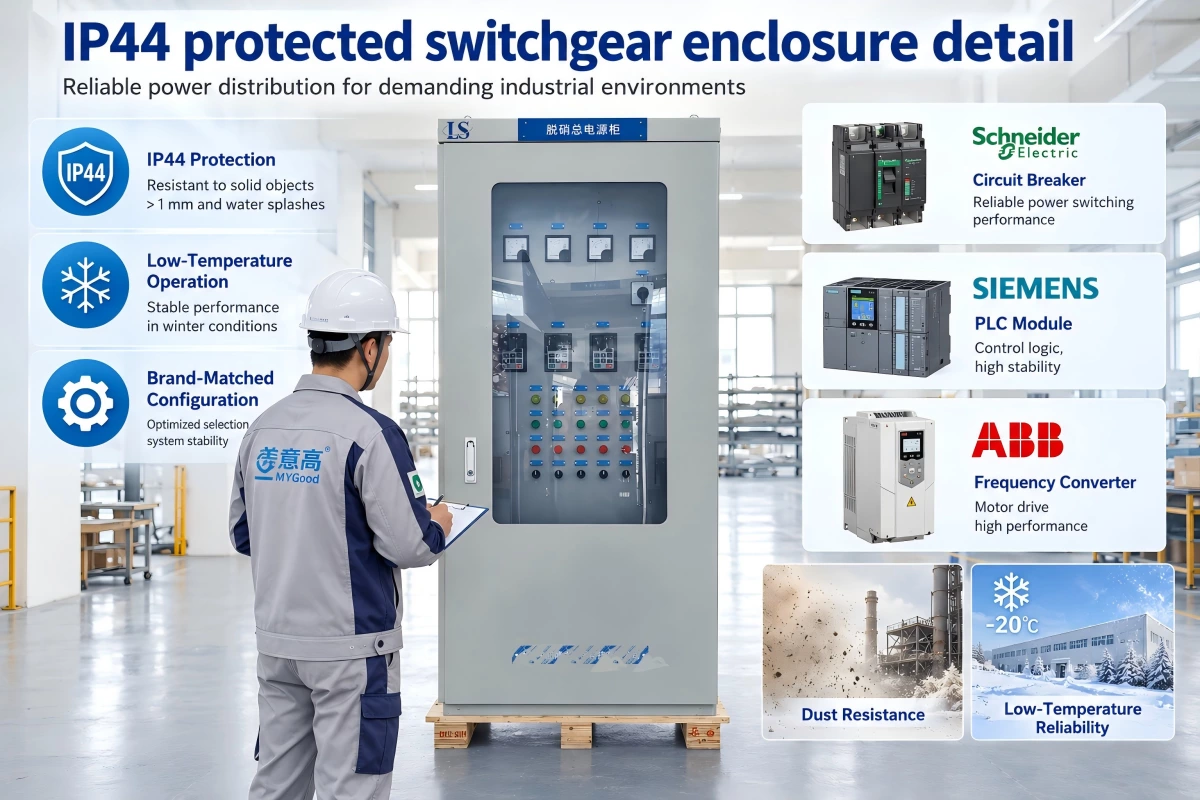 Desulfurization, Denitrification and Dust Removal Power Distribution: Reliable Winter Solution