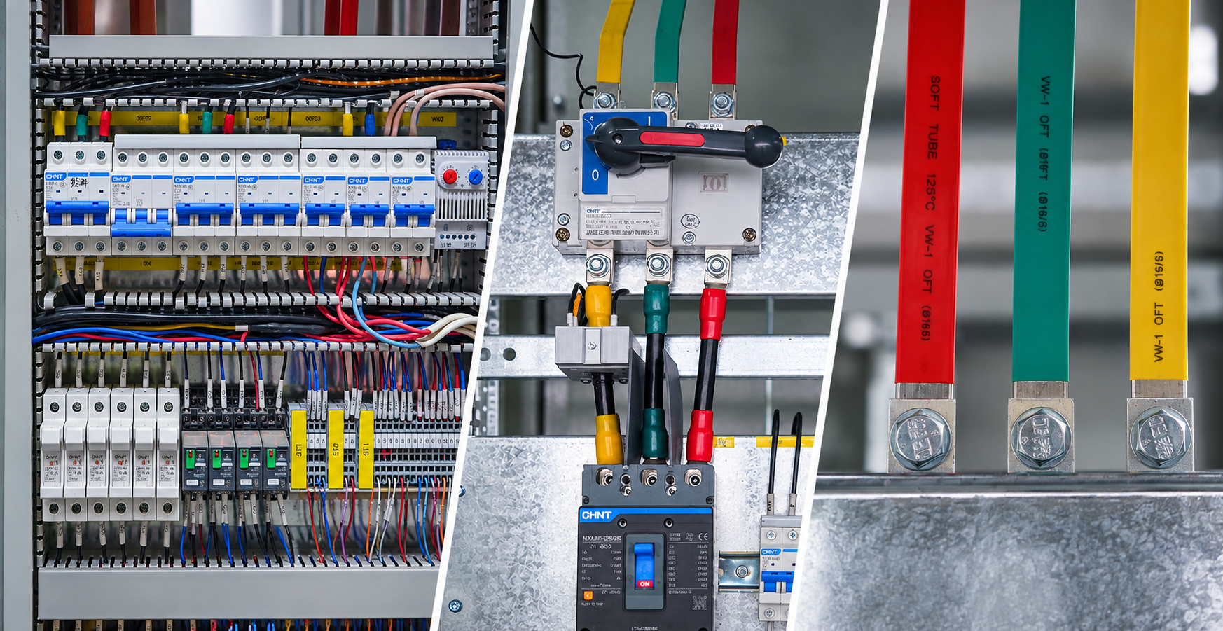 internal switchgear arrangement for Oman crusher power distribution system