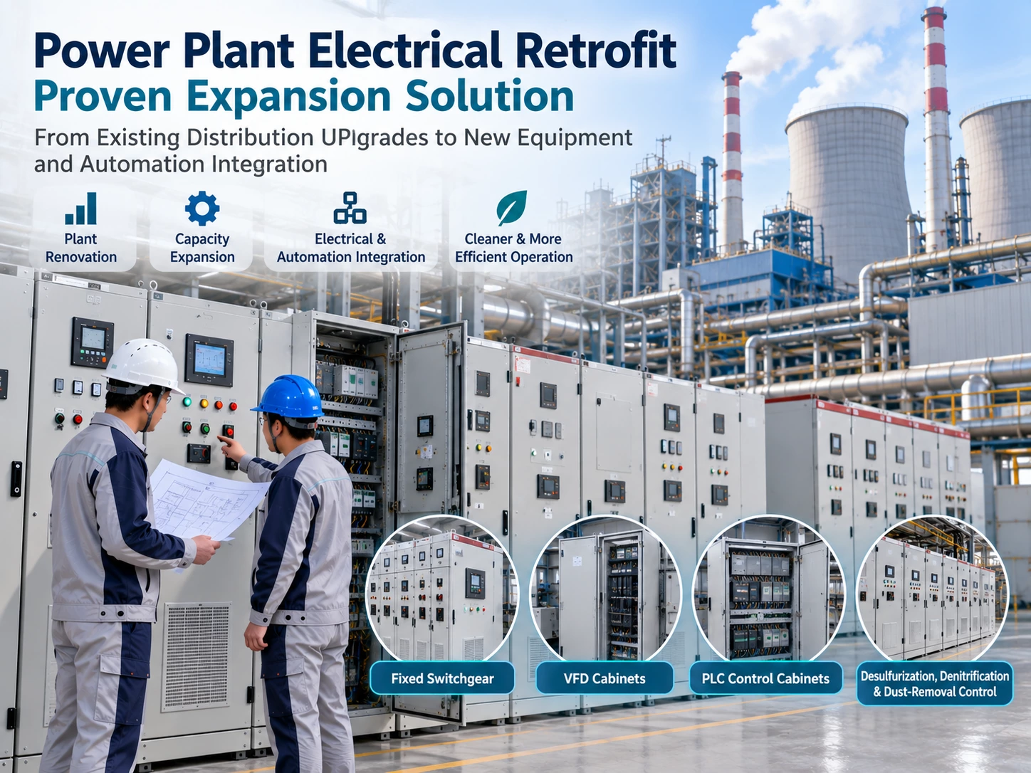 Power Plant Electrical Retrofit: Proven Expansion Solution