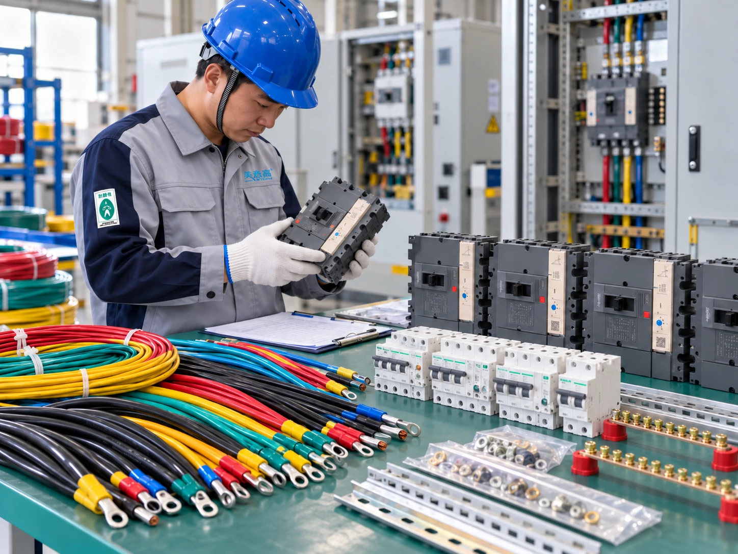 Incoming verification of electrical cables and accessories for the hybrid power project