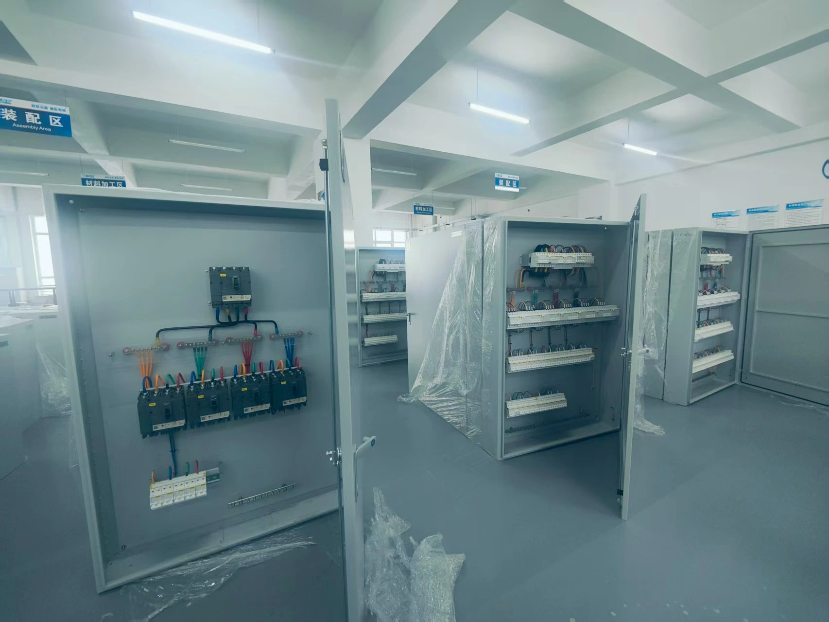 Electrical distribution switchgear for the off-grid hybrid power system project in Chad
