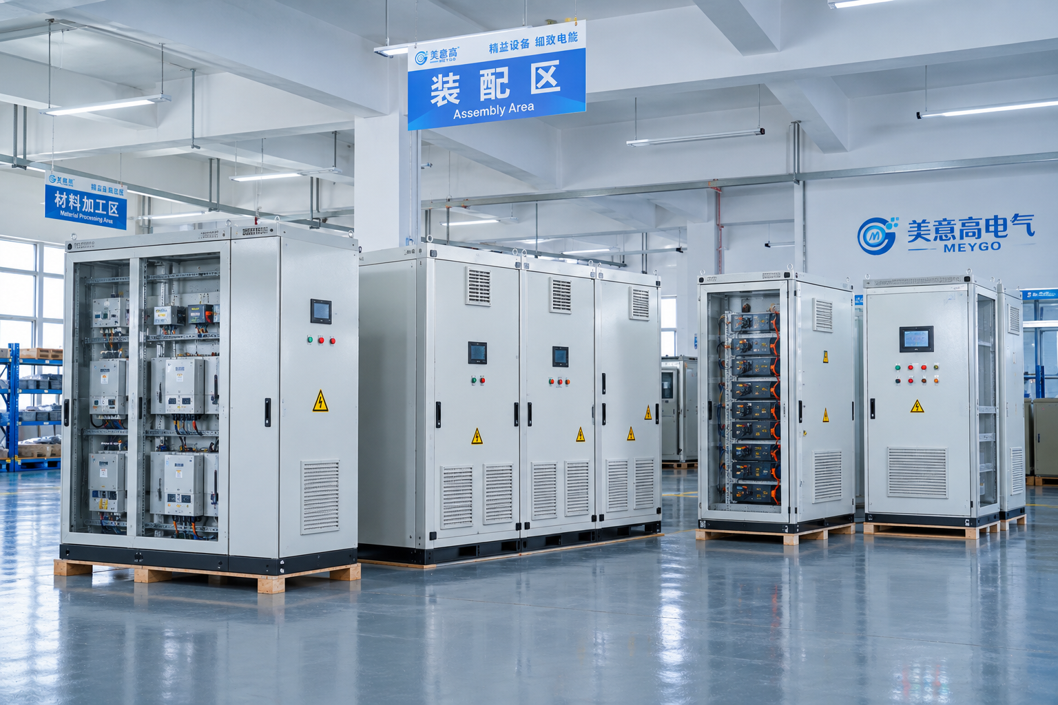 Solar PV and battery energy storage supporting electrical equipment for the Chad hybrid power project